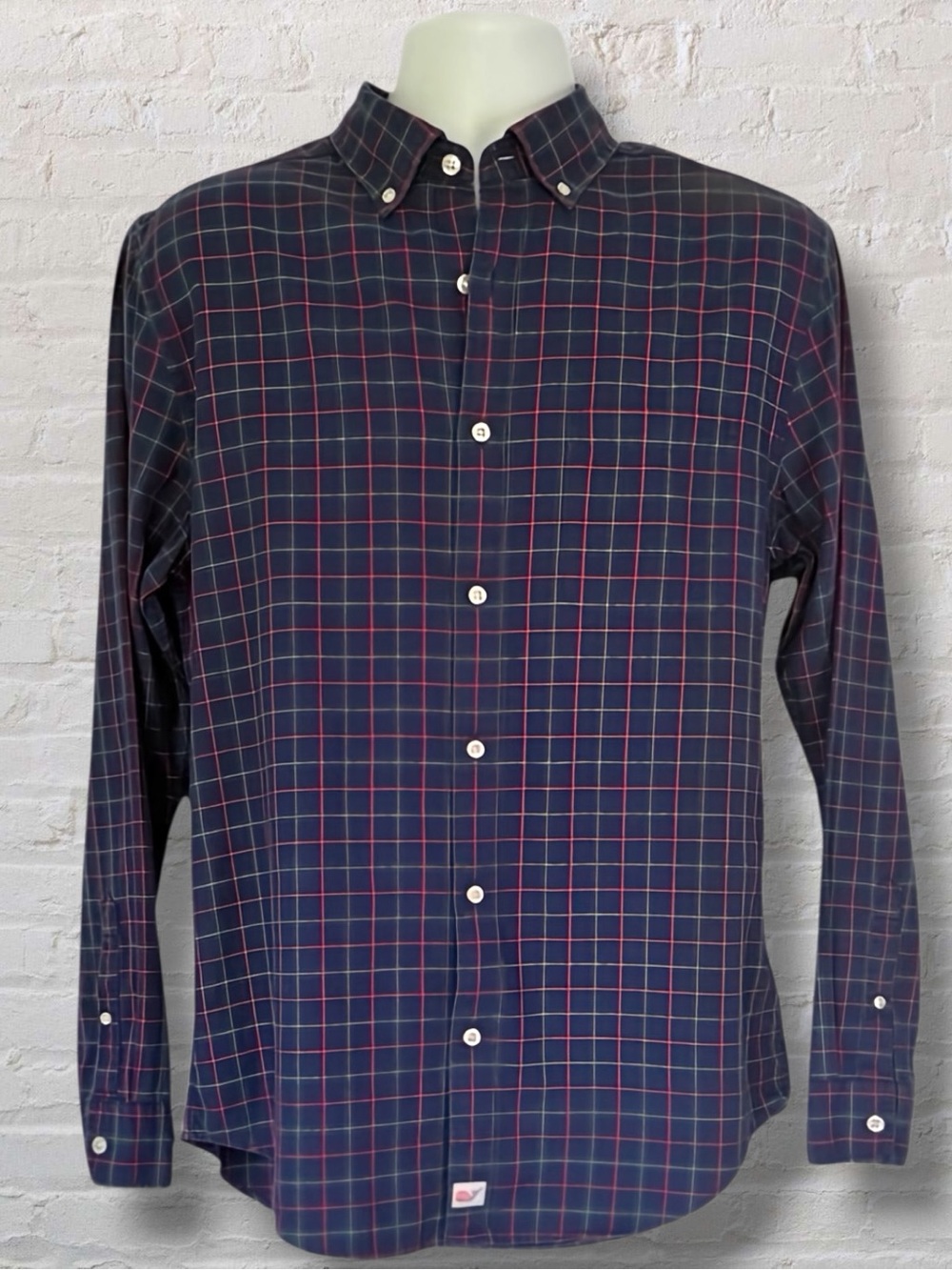 Vineyard Vines Classic Fit Murray Shirt - Men’s Medium - Plaid Button-Down